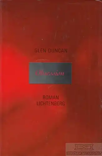 Buch: Obsession, Duncan, Glen. 1998, Lichtenberg Verlag, Roman, gebraucht, gut