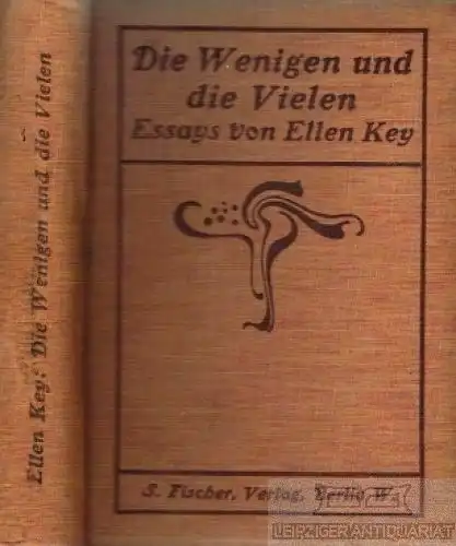 Buch: Die Wenigen und die Vielen, Key, Ellen. 1905, S. Fischer, Verlag