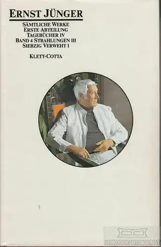 Buch: Tagebücher IV / Strahlungen III, Jünger, Ernst. 1982, Klett-Cotta Verlag