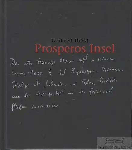 Buch: Prosperos Insel, Dorst, Trankred. 2005, Comptoir-Kunstmagazin