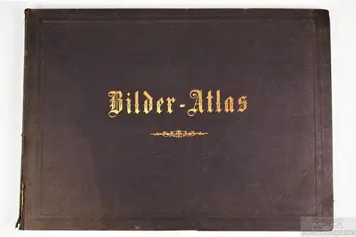 Buch: Bilder-Atlas. Ikonographische Encyklopädie der Wissenschaften und... Lange