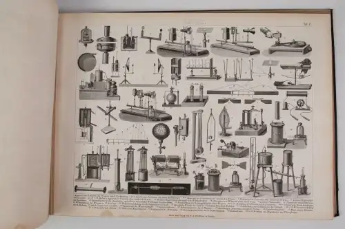 Buch: Bilder-Atlas. Ikonographische Encyklopädie der Wissenschaften und... Lange