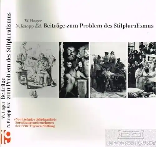 Buch: Beiträge zum Problem des Stilpluralismus, Hager, Werner und Norbert 183425