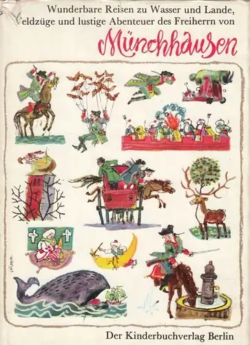 Buch: Wunderbare Reisen ... des Freihern von Münchhausen. Bürger, G. A., 1979