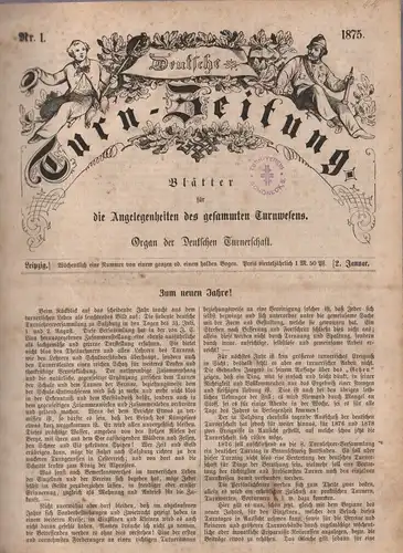 Deutsche Turn-Zeitung - Blätter für die Angelegenheiten des gesammten...  260265