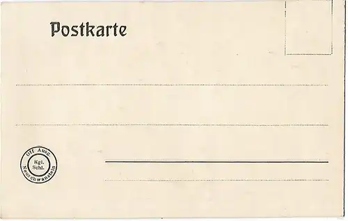 AK Schloss Neu-Schwanstein. ca. 1912, Postkarte. Ca. 1912, gebraucht, gut