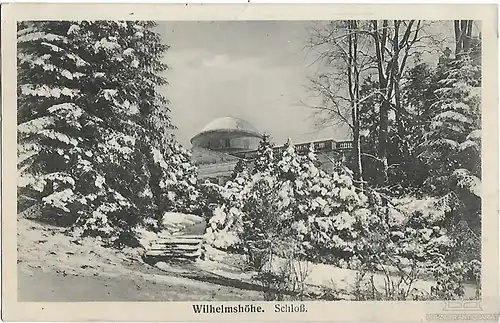 AK Wilhelmshöhe. Schloß. ca. 1916, Postkarte. Ca. 1916, gebraucht, gut
