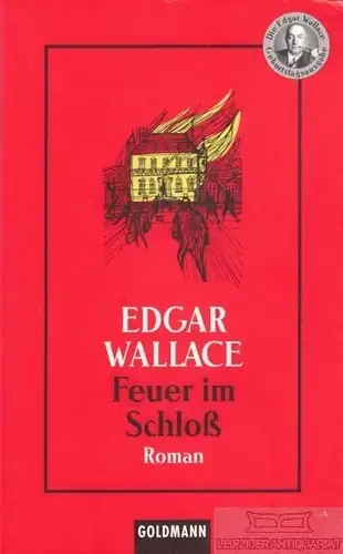 Buch: Feuer im Schloß, Wallace, Edgar. Goldmanns Taschen-Krimi, 2000