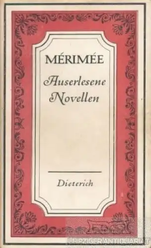 Sammlung Dieterich 134, Auserlesene Novellen, Merimee, Prosper. 1951