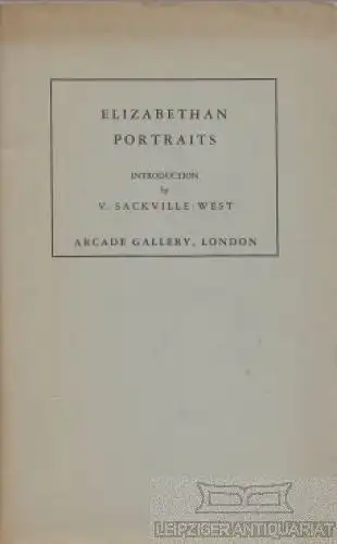 Buch: Elizabethan portraits. 1947, Dugdale Printing, gebraucht, gut