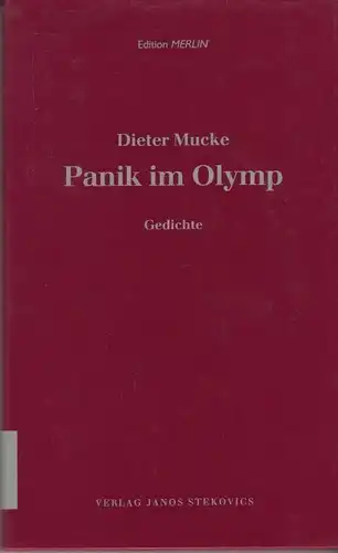 Buch: Panik im Olymp, Mucke, Dieter. Edition Merlin, 1995, Gedichte