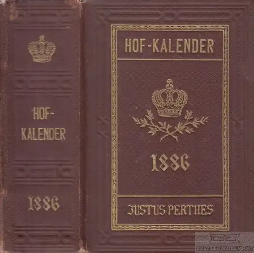 Buch: Gothaischer Genealogischer Hofkalender nebst diplomatisch -...1885