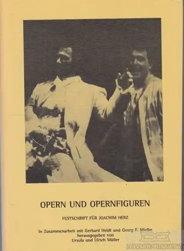 Buch: Opern und Opernfiguren, Müller, Ursula und Ulrich. 1989, gebraucht, gut