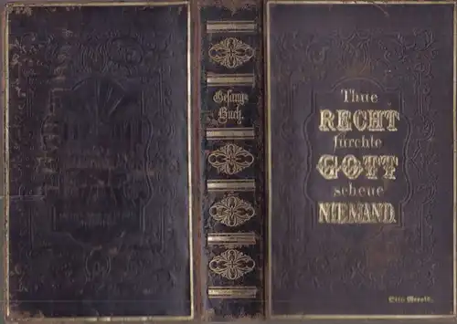 Buch: Sammlung geistlicher Lieder. 1870, Driemel, gebraucht, gut