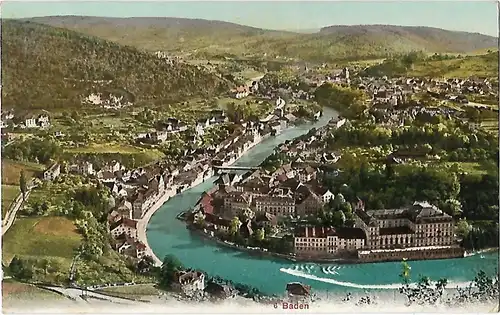AK Baden. ca. 1912, Postkarte. Ca. 1912, Photoglob, gebraucht, gut