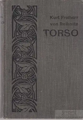 Buch: Torso, Reibnitz, Kurt Freiherr von. 1900, Schuster & Loeffler