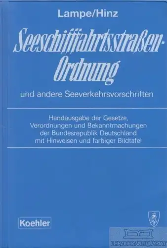 Buch: Seeschifffahrtsstraßen-Ordnung und andere Seeverkehrsvorschriften, Lampe