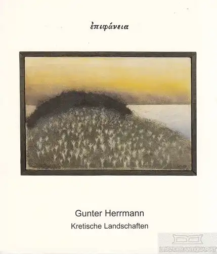 Buch: Kretische Landschaften, Herrmann, Gunter, Galerie Verlag, gebraucht, gut