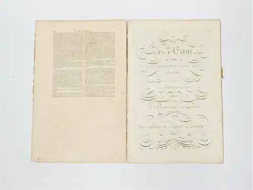 Buch: L'Art d'Ecrire. Paillasson, Charles, ca. 1760, gebraucht, gut