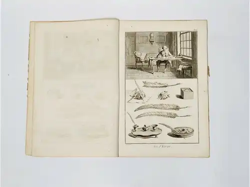 Buch: L'Art d'Ecrire. Paillasson, Charles, ca. 1760, gebraucht, gut