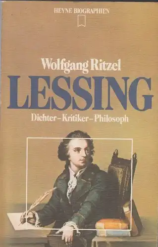 Buch: Lessing, Ritzel, Wolfgang. Heyne Biographien, 1978, Wilhelm Heyne Verlag