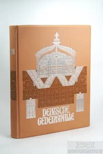 Buch: Deutsche Gedenkhalle, Pflugk-Harttung, J.v. Ca. 1905, gebraucht, gut