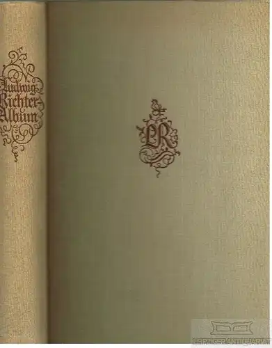 Buch: Ludwig Richter-Album, Lange, Hildegard. 1929, F.W. Hendel Verlag