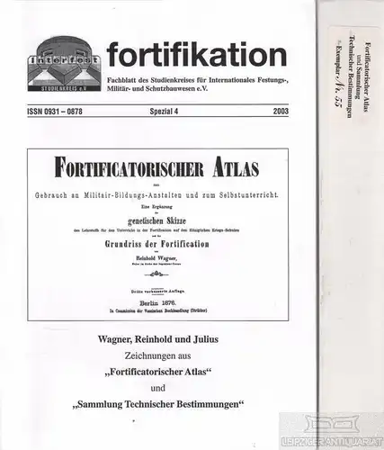 Buch: Zeichnungen aus "Fortificatorischer Atlas"... Wagner, Reinhold und Julius