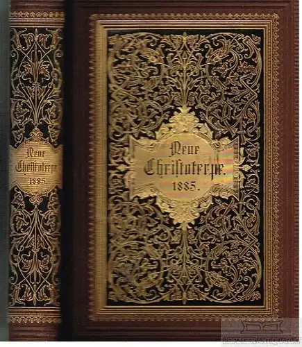 Buch: Neue Christoterpe 1885, Kögel, Rudolf / Frommel, E. / Baur, W. 1885