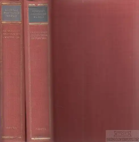 Buch: Goethes poetische Werke. Vollständige Ausgabe. Sechster und... Goethe