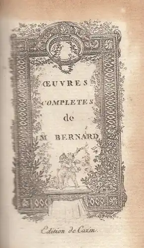 Buch: Oeuvres Completes de M. Bernard, Bernard, M, Edition de Cazin