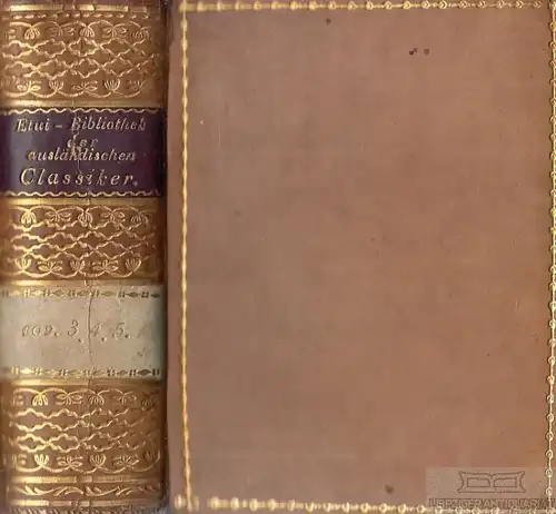 Buch: Etui-Bibliothek der ausländischen Classiker No 102 / 3 / 4 / 5, Schumann