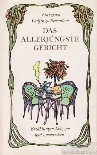 Buch: Das allerjüngste Gericht, Reventlow, Franziska. 1989, Eulenspiegel Verlag