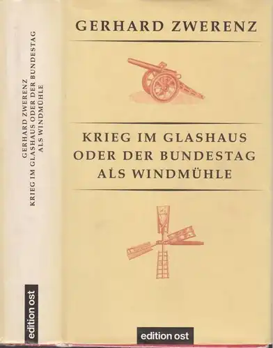 Buch: Krieg im Glashaus oder Der Bundestag als Windmühle, Zwerenz, Gerhard. 2000
