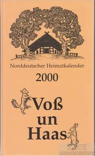 Buch: Voß un Haas, Brun, Hartmut. 1999, Hinstorff Verlag, gebraucht, gut