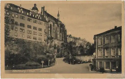 AK Altenburg i. Thür. Schloss. ca. 1912, Postkarte. Ca. 1912, Verlag L.H.N