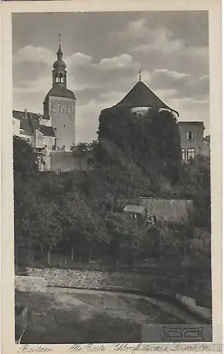 AK Bautzen. Alte Bastei. Lauenturm. ca. 1913, Postkarte. Ca. 1913