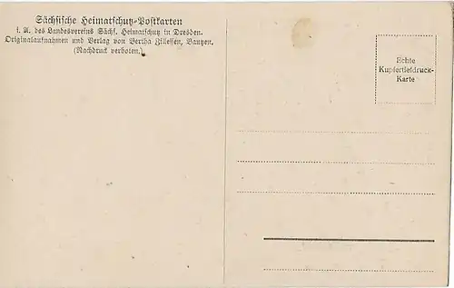 AK Bautzen. Alte Bastei. Lauenturm. ca. 1913, Postkarte. Ca. 1913