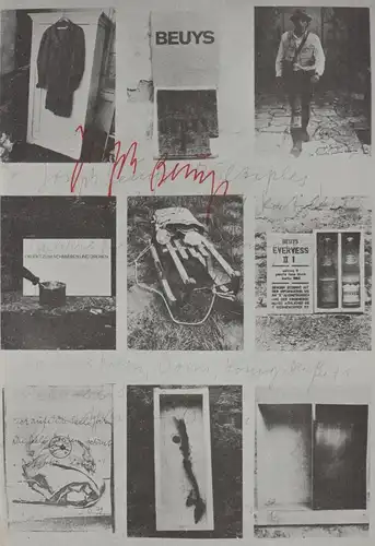 Heft: Joseph Beuys - Multiples, Bücher und Kataloge, 1973, Galerie Klein, sig.