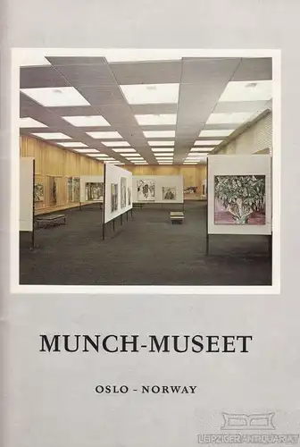 Buch: Munch-Museet i Oslo. 1966, Herstellung: Mittet & Co, gebraucht, gut