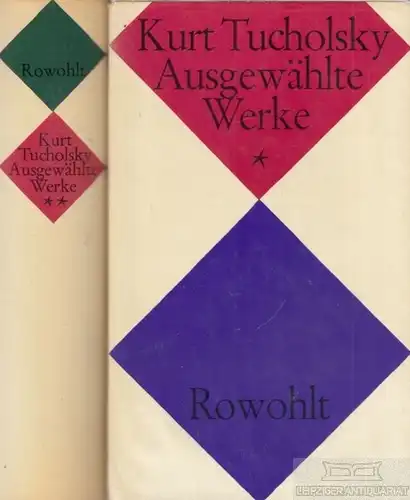 Buch: Ausgewählte Werke, Tucholsky, Kurt. 2 Bände, Die Bücher der Neunzehn