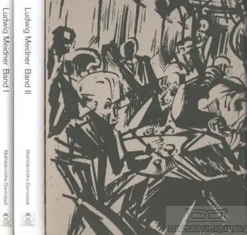 Buch: Ludwig Meidner, Breuer, Gerda und Ines Wagemann. 2 Bände, 1991