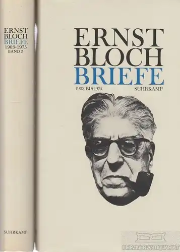 Buch: Briefe, Bloch, Karola. 2 Bände, 1985, Suhrkamp Verlag, 1903 bis 1975