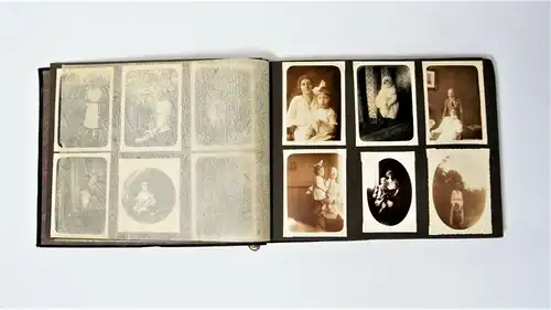 Buch: Album einer gutbürgerlichen Familie von 1916 bis 1932, Fotoalbum. 1916 ff