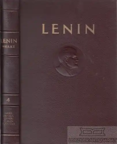 Buch: Werke. Band 4, Lenin, W. I. 1955, Dietz Verlag, 1898 - April 1901