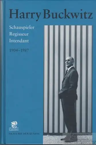 Buch: Harry Buckwitz, Rätz, Renate / Gonszar, Michael. 1998, Parthas Verlag