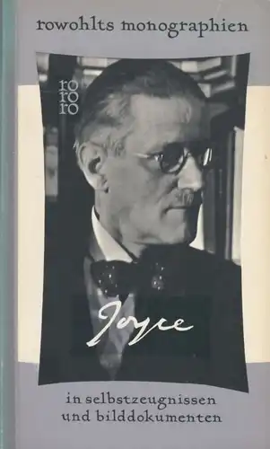 Buch: James Joyce, Paris, Jean. Rowohlts bildmonographien, rm, rororo, 1961