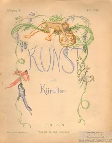 Kunst und Künstler. Jahrgang X , Heft VIII, Mai 1912, Scheffler, Karl. 1912