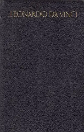 Buch: Leonardo da Vinci, Mereschkowski, Dmitri. 1930, Verlag von Th. Knaur Nachf