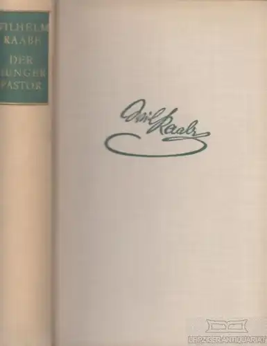 Buch: Der Hungerspastor, Raabe, Wilhelm. 1961, Evangelische Verlagsanstalt